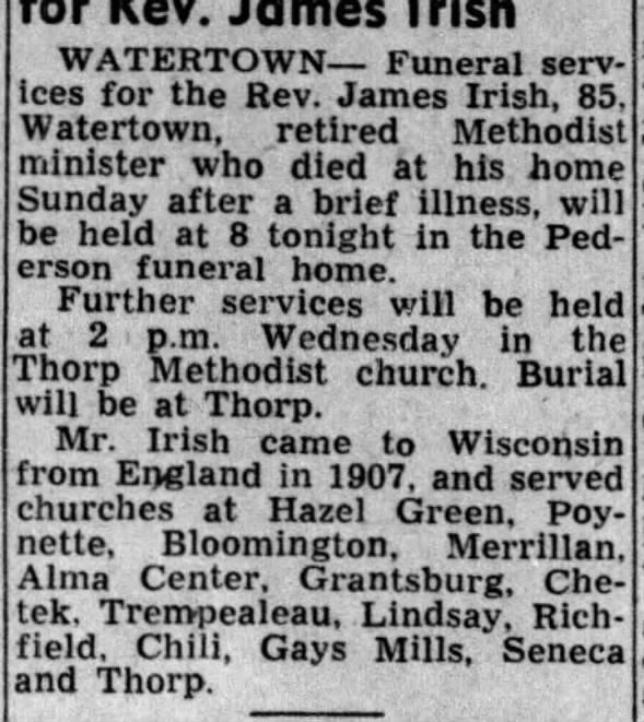 Clipping from Wisconsin State Journal